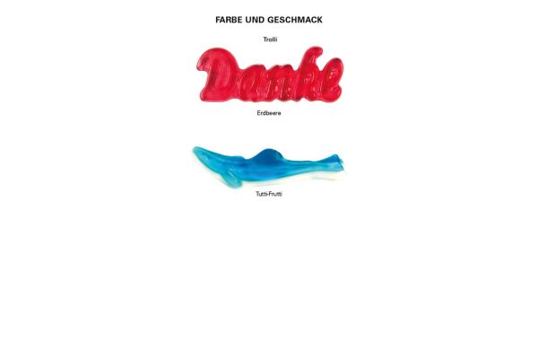 Trolli fruitgom "Thank you", papierfolie