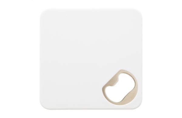 Untersetzer Hopfanatic, weiss