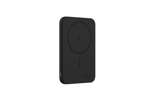 Urban Vitamin Pomona 5000mAh Qi2.2 25W magnetische Powerbank, schwarz