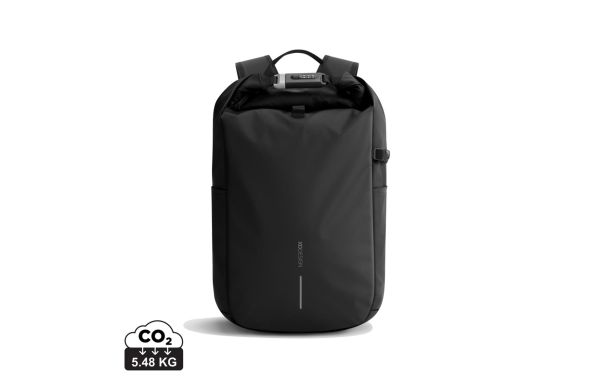 Urban wasserabweisender Anti-Diebstahl Rucksack, schwarz