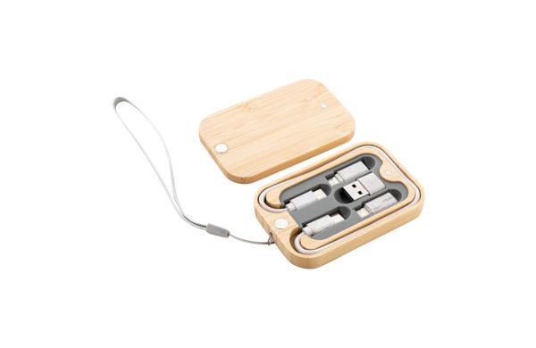 USB-Ladekabelset Cabsly, natur