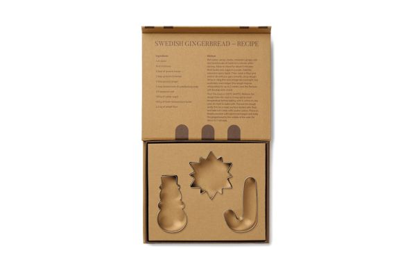 VINGA Classic Ausstechformen 3er-Set/grau