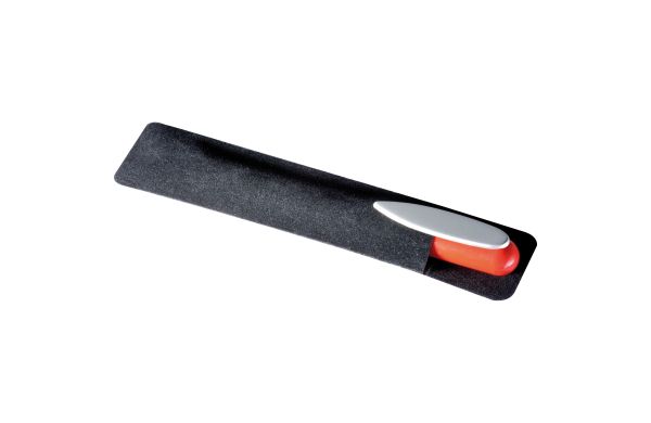 Veloursetui - schwarz