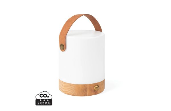 VINGA Narni Laterne aus RCS recyceltem ABS, braun