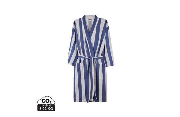 VINGA Ornos GRS Hamam-Bademantel S/M, blau