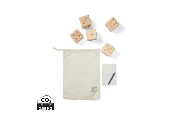 VINGA Outdoor Yacht Spiel, braun