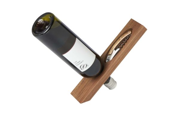 Vino Weinhalter Set, mittelbraun
