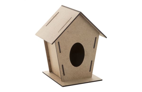 Vogelhaus Tomtit, weiss