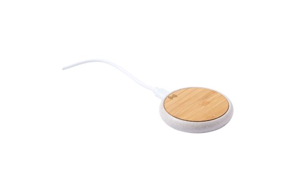 Volto Wireless-Charger, beige/natur