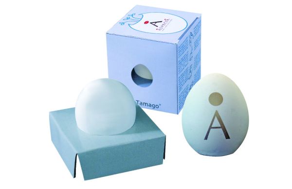 Wachsendes Tamago Basilikum, blau