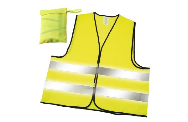 Warnweste "Standard" Etui, gelb