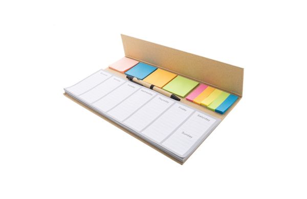 Weeknot Wochenplaner für den Schreibtisch, natur