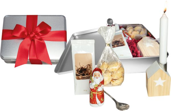 Weihnachtliche Auszeit, silber