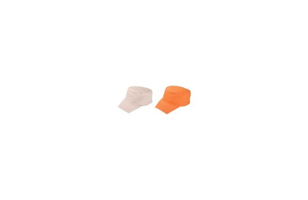 Wendbare Kappe Inside Out, beige/orange