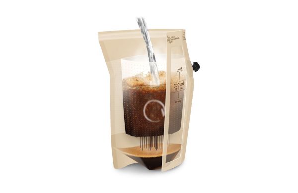 Reclame-koffie Honduras, herbruikbare filterzak