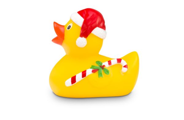 Reclameeend Candy Cane