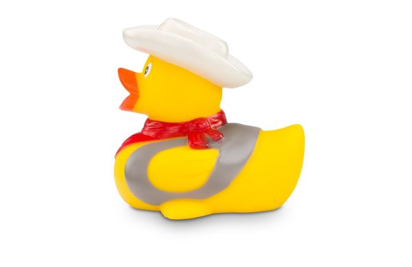 Reclameeend Colin Cowboy