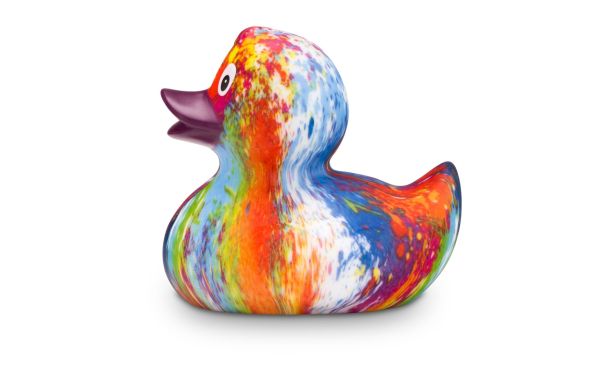 Reclameeend Robin Rainbow