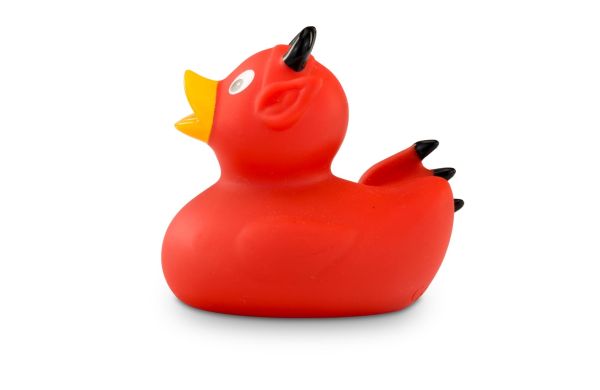 Reclameeend Theo Duivel