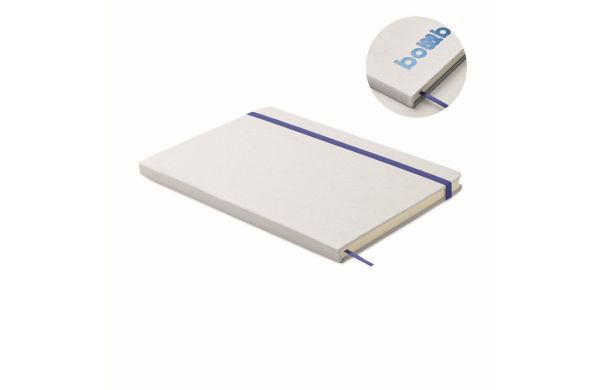 ROUTE WHITE DIN A5 Notizbuch für Gravur, blau