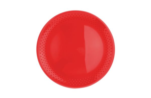 Wurfscheibe Design_ rot
