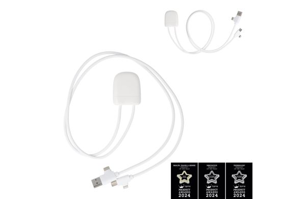 Xoopar Ice-Tag Kabel wird mit Find My Tracker geliefert, weiss