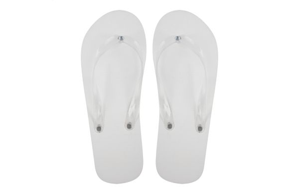 Zehensandalen Boracay, Größe 36-38, weiss