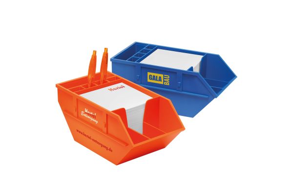 Notitiedoos "Container"