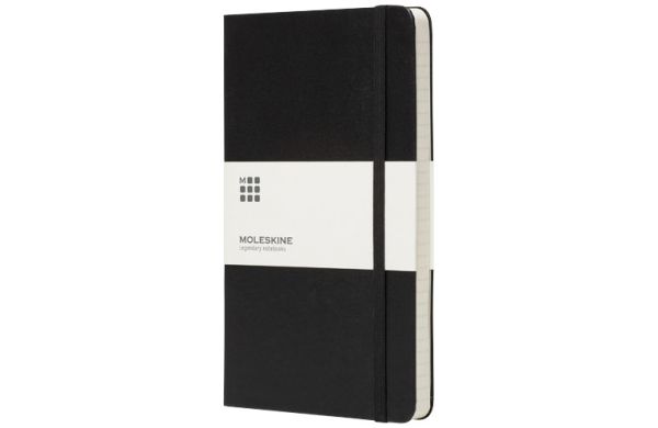 Moleskine Classic Hardcover Notizbuch Taschenformat – liniert - schwarz 