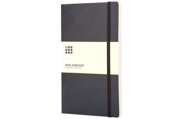 Moleskine Classic Softcover Notizbuch L – blanko - schwarz 
