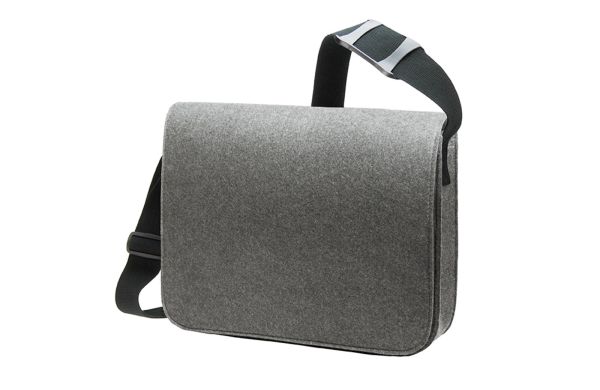 Halfar/Kuriertasche ModernClassic anthrazit