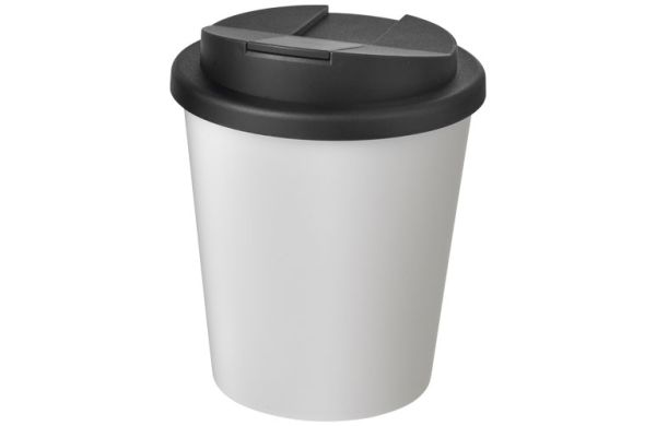 Americano® Espresso 250 ml Isolierbecher mit auslaufsicherem Schraubverschluss - weiss, schwarz 