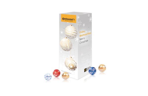 Adventskalender Lindt Turm Inlay aus 100% recyceltem Material
