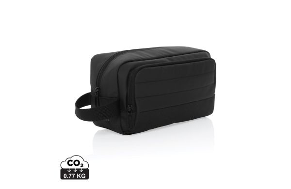 Armond AWARE™ RPET Kosmetiktasche, schwarz