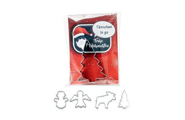 Bakvormen in een promotiezakje - Winter