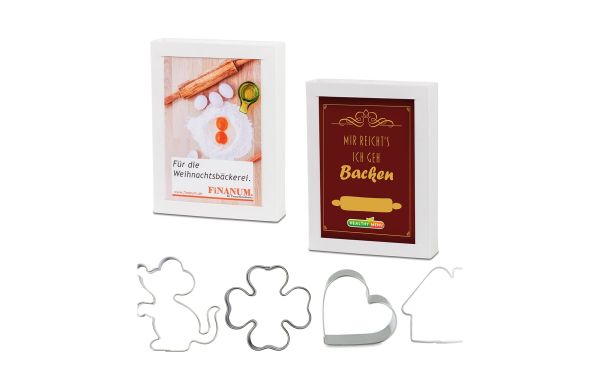 Bakvormen in slide-box - Xmas