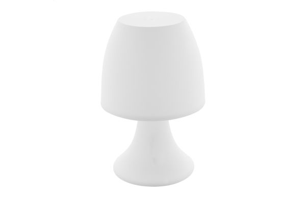 Bartischlampe Margarita, weiß