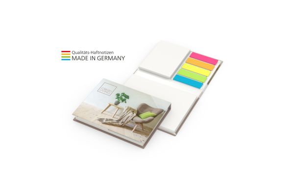 Brussel White green+blue Bookcover Recycling-mat-t