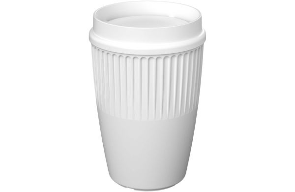 Cirrus POP 350 ml Becher mit 360°-Deckel, weiss