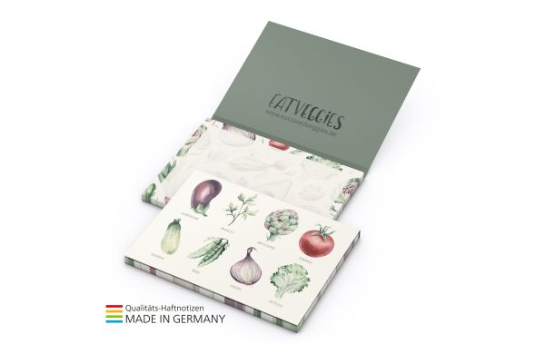 Karton Cover groen+blauw, 100 x 72 mm