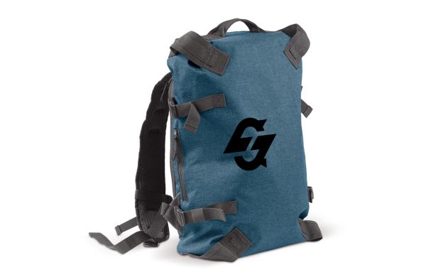Diebstahlsicherer Rucksack, Dunkelblau