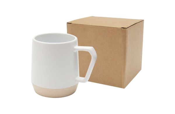 Dolce  300 ml matte Keramiktasse, weiss