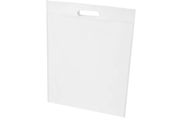 EcoSeal 5 L GRS-recycelte Nonwoven Tragetasche, weiss