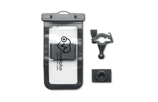 SOSTENER Fahrrad-Smartphone-Halter PVC, schwarz
