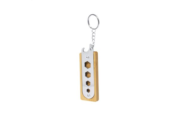 Farina Schlüsselring, Multitool, natur