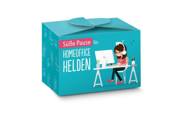 Geschenkartikel: Lindt zoete pauze voor thuiswerkers, 5 Lindor ballen voor je medewerkers (ca. 75 g)