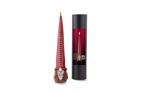 Geschenkset: Adventskalenderkaars