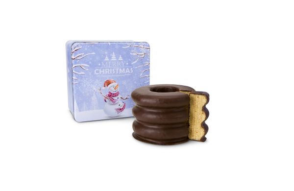 Geschenkset: Baumkuchen in kerstblik