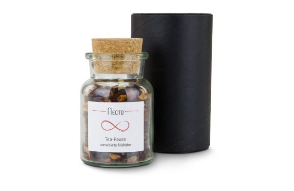 Geschenkset: Vruchtenthee Necto in glas