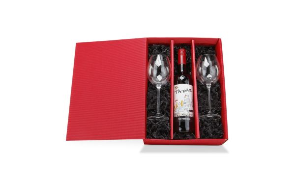 Geschenkset: Rode wijn voor twee